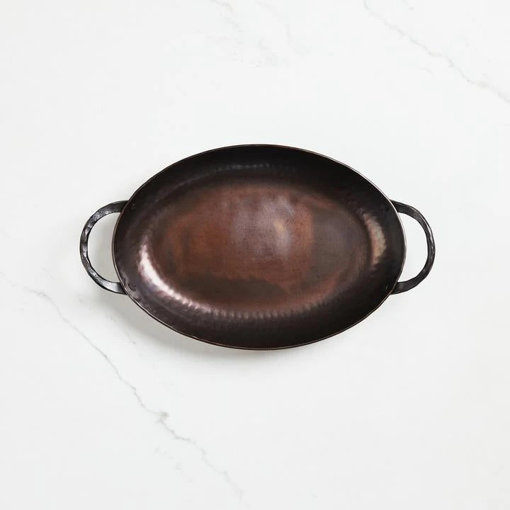 Smithey Ironware Carbon Steel Oval Roaster 6 Smithey Ironware Carbon Steel Oval Roaster - Image 4