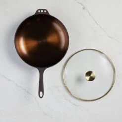 Smithey Ironware No. 11 Deep Cast Iron Skillet W/ Glass Lid 12 Smithey Ironware No. 11 Deep Cast Iron Skillet W/ Glass Lid -Le Creu Grill Shop 04212022 SmitheyNewProduct STUDIO2945 small 540x 87af78e0 810f 454a 8a21 1816acb4383f