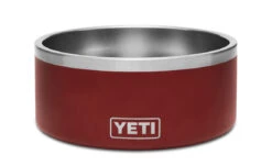 YETI Boomer 8 Dog Bowl -Le Creu Grill Shop 180568 Boomer Dog Bowl Website Assets Studio Boomer 8 Dog Bowl Brick Red Front 1680x1024 1