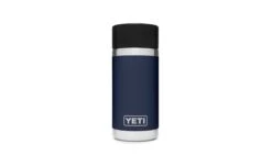 YETI Rambler 12 Oz Bottle With Hotshot Cap -Le Creu Grill Shop 190008 Website Assets Studio 12oz Bottle Navy Front Ablation Side 1680x1024 1