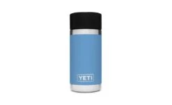 YETI Rambler 12 Oz Bottle With Hotshot Cap -Le Creu Grill Shop 191000 Pacific Blue Drinkware Family Website Assets Studio 12oz Bottle Front 1680x1024 1