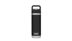 YETI Rambler 18 Oz Bottle With Chug Cap -Le Creu Grill Shop 191416 Chug Inline Campaign Website Assets Rambler 18oz Bottle Chug Cap Front Black 795x450 1