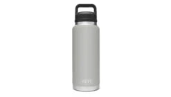 YETI Rambler 36 Oz Bottle With Chug Cap -Le Creu Grill Shop 200614 Rambler 36oz Bottle Chug Cap Front Granite Gray 795x450 1