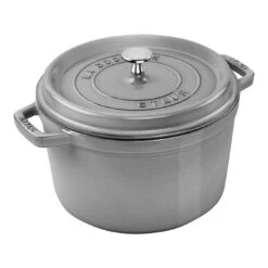 Staub Round Tall Cocotte 5 QT -Le Creu Grill Shop 40502291