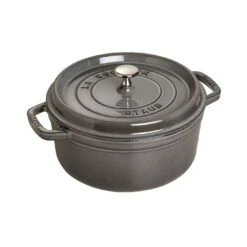 Staub Round Cocotte 5.5 QT -Le Creu Grill Shop 40509 312 1