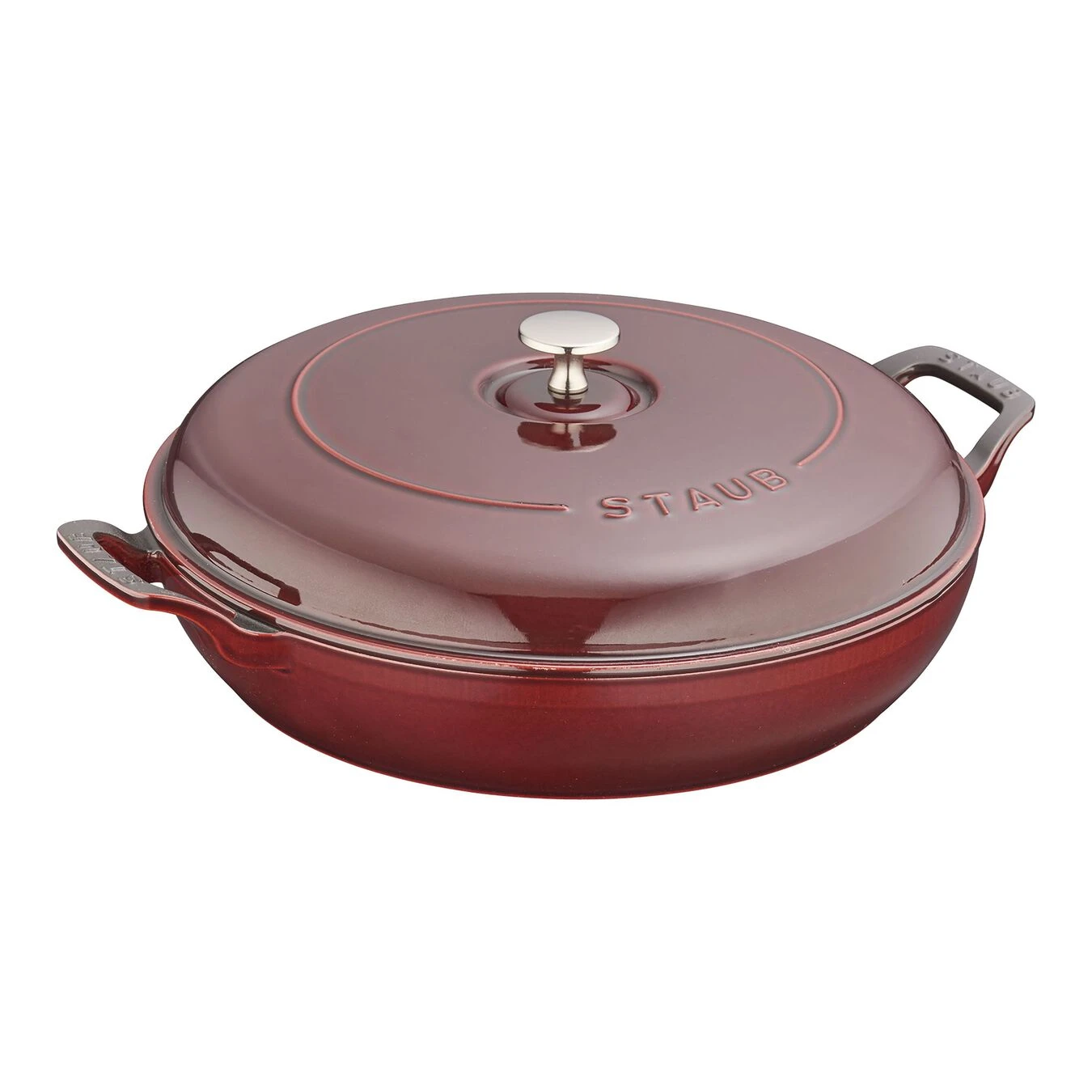 Staub 3.5 Qt. Cast Iron Braiser 4 Staub 3.5 Qt. Cast Iron Braiser - Image 2