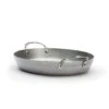 De Buyer MINERAL B Carbon Steel Oval Roasting Pan -Le Creu Grill Shop 5651 36 packshot 6