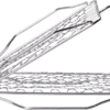 Napoleon Flexible Grill Basket 57012 -Le Creu Grill Shop 57012 expandable grill basket open 800px