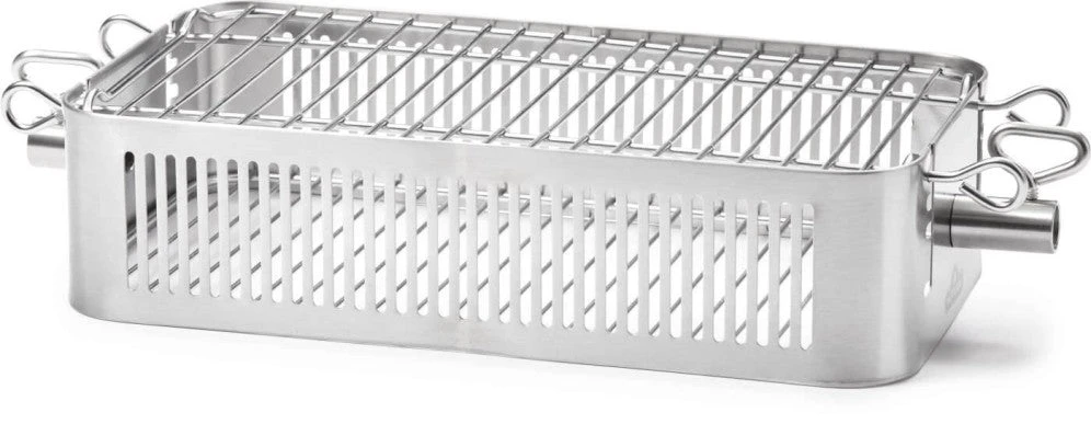 Napoleon Flat Stainless Steel Rotisserie Basket 4 Napoleon Flat Stainless Steel Rotisserie Basket - Image 2