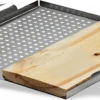 Napoleon Stainless Steel Multi-functional Topper With Cedar Plank 70026 -Le Creu Grill Shop 70027 transparent 800px
