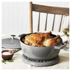 Staub Essential French Round 3.75 Qt. -Le Creu Grill Shop 750041808