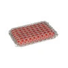 Lodge Silicone & Chainmail Scrubbing Pad, Red