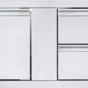 Napoleon 42" X 16" Single Door & Double Drawer Combo BI-4216-1D2DR -Le Creu Grill Shop BI 4216 1D2DR Str 800px