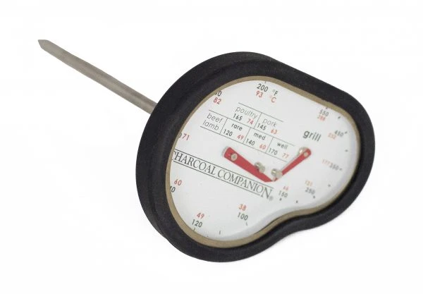 Charcoal Companion Dual Temperature Thermometer 3 Charcoal Companion Dual Temperature Thermometer