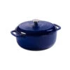 Lodge 6 Quart Enameled Dutch Oven, Indigo -Le Creu Grill Shop EC6D32
