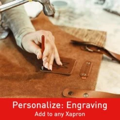 Xapron Atlanta Leather Apron -Le Creu Grill Shop Engraving dc1f3077 0e8b 4dbc 9114 f9c85ce81662