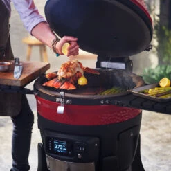 Kamado Joe Konnected Joe Digital Charcoal Grill And Smoker IN-STOCK NOW -Le Creu Grill Shop KJ15041123 15 LifestyleFood
