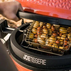 Kamado Joe JoeTisserie Basket Kit -Le Creu Grill Shop KJ15172022 06 Lifestyle Etail