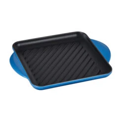 Le Creuset 9.5" Square Grill Pan -Le Creu Grill Shop L21273A 2459 LPR