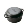 Lodge 5 Quart Cast Iron Double Dutch Oven, With Loop Handles -Le Creu Grill Shop L8DD3 L
