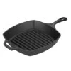 Lodge 10.5 Inch Square Cast Iron Grill Pan, Fits 10 Inch Square Glass Lid -Le Creu Grill Shop L8SGP3 L