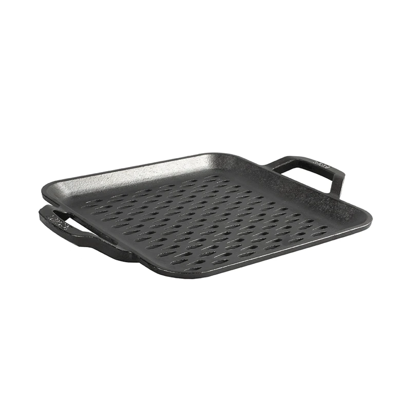 Lodge Chef Collection 11 Inch Cast Iron Square Grill Topper 3 Lodge Chef Collection 11 Inch Cast Iron Square Grill Topper