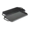Lodge Chef Collection 19.5 X 10 Inch Cast Iron Reversible Grill/Griddle -Le Creu Grill Shop LCDRG