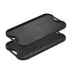 Lodge 20 Inch X 10.44 Inch Cast Iron Reversible Grill/Griddle -Le Creu Grill Shop LPGI3 L
