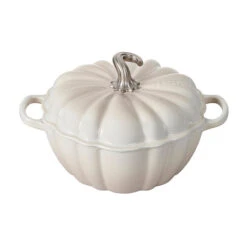 Le Creuset Pumpkin Cocotte 10 Le Creuset Pumpkin Cocotte -Le Creu Grill Shop LS2138 24716SS 1