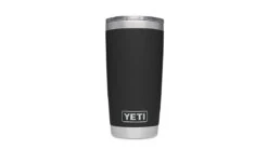YETI Rambler 20 Oz Tumbler 31 YETI Rambler 20 Oz Tumbler -Le Creu Grill Shop L Main Black Expanded F Rambler 20oz