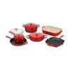 Le Creuset 10-Piece Cast Iron Set -Le Creu Grill Shop MS2110 67SS LPR