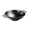 Lodge 14 Inch Cast Iron Wok, With Loop Handles 14” 7.25QT L14W 1 Lodge 14 Inch Cast Iron Wok, With Loop Handles 14” 7.25QT L14W -Le Creu Grill Shop P14W3 L