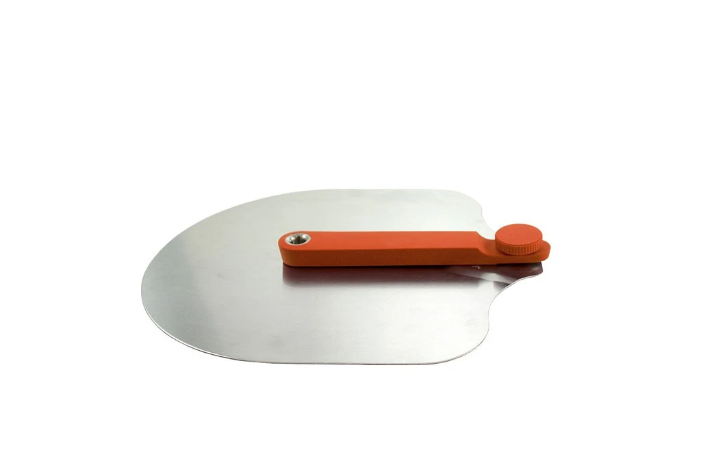 Pizzacraft 12" Soft-Grip Folding Aluminum Pizza Peel 4 Pizzacraft 12" Soft-Grip Folding Aluminum Pizza Peel - Image 2