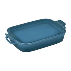 Le Creuset Rectangular Dish W/ Platter Lid -Le Creu Grill Shop PG2015 137D