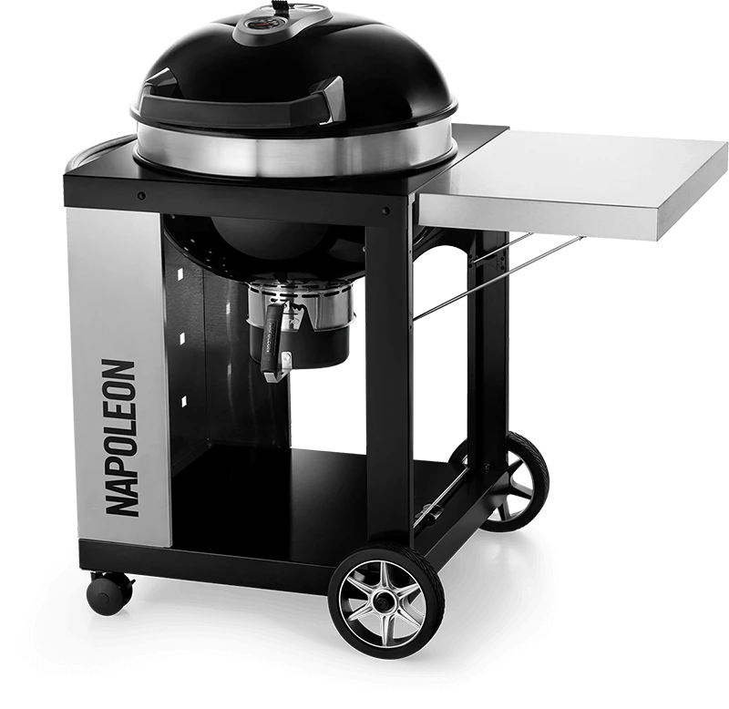 Napoleon Pro Cart Charcoal Kettle Grill PRO22K-CART-2 3 Napoleon Pro Cart Charcoal Kettle Grill PRO22K-CART-2