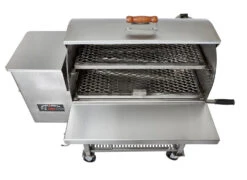 Stainless Steel Maverick 850 Wood Pellet Grill -Le Creu Grill Shop Pitts and Spitts0173