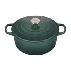 Le Creuset Round Dutch Oven 5 1/2 Qt. -Le Creu Grill Shop RS11292 LS2501 26795SS LPR