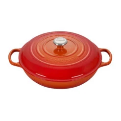 Le Creuset Braiser 5 Qt. -Le Creu Grill Shop RS12481 LS2532 322SS lpr