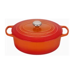 Le Creuset Oval Dutch Oven 6 3/4 Qt. -Le Creu Grill Shop RS12581 LS2502 312SS lpr