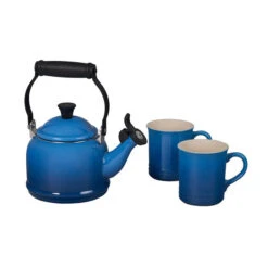 Le Creuset Demi Kettle And Mugs Set -Le Creu Grill Shop RS12897 Q9401 59 LPR