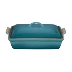Le Creuset Heritage Covered Rectangular Casserole Dish 4 Qt. -Le Creu Grill Shop RS1365 3L 20Covered 20Rectangular 20Casserole 20Caribbean 20PG0705 3317 lpr