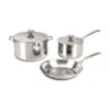 Le Creuset 5-Piece Stainless Steel Set -Le Creu Grill Shop RS1677 SSP14105 LPR