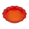 Le Creuset Heritage Pie Dish -Le Creu Grill Shop RS17025 HeritagePieFlame 1 lpr