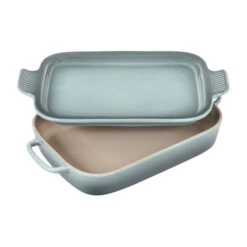 Le Creuset Rectangular Dish W/ Platter Lid -Le Creu Grill Shop RS17244 RS12875 PG2015 13717 5 lpr