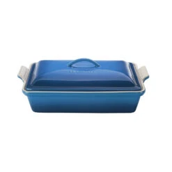 Le Creuset Heritage Covered Rectangular Casserole Dish 4 Qt. -Le Creu Grill Shop RS2518 PG0705 3359 lpr