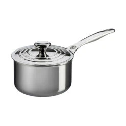 Le Creuset 2qt Stainless Steel Saucepan W/ Lid
