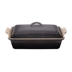 Le Creuset Heritage Covered Rectangular Casserole Dish 4 Qt. -Le Creu Grill Shop RS6661 PG07053A 337F lpr