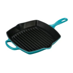 Le Creuset Signature Square Skillet Grill -Le Creu Grill Shop RS6740 LS2021 2617 lpr