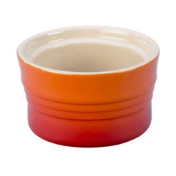 Le Creuset Stackable Ramekin -Le Creu Grill Shop RS755 .2L 20Stackable 20Ramekin 20Flame 20PG1627 0902
