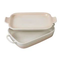 Le Creuset Rectangular Dish W/ Platter Lid -Le Creu Grill Shop RS9259 PG2015 13716 2 lpr